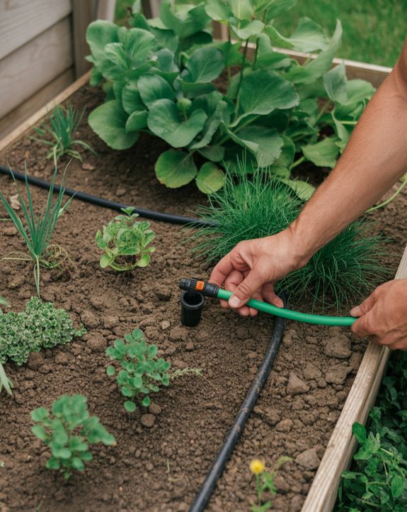 Irrigation system installation